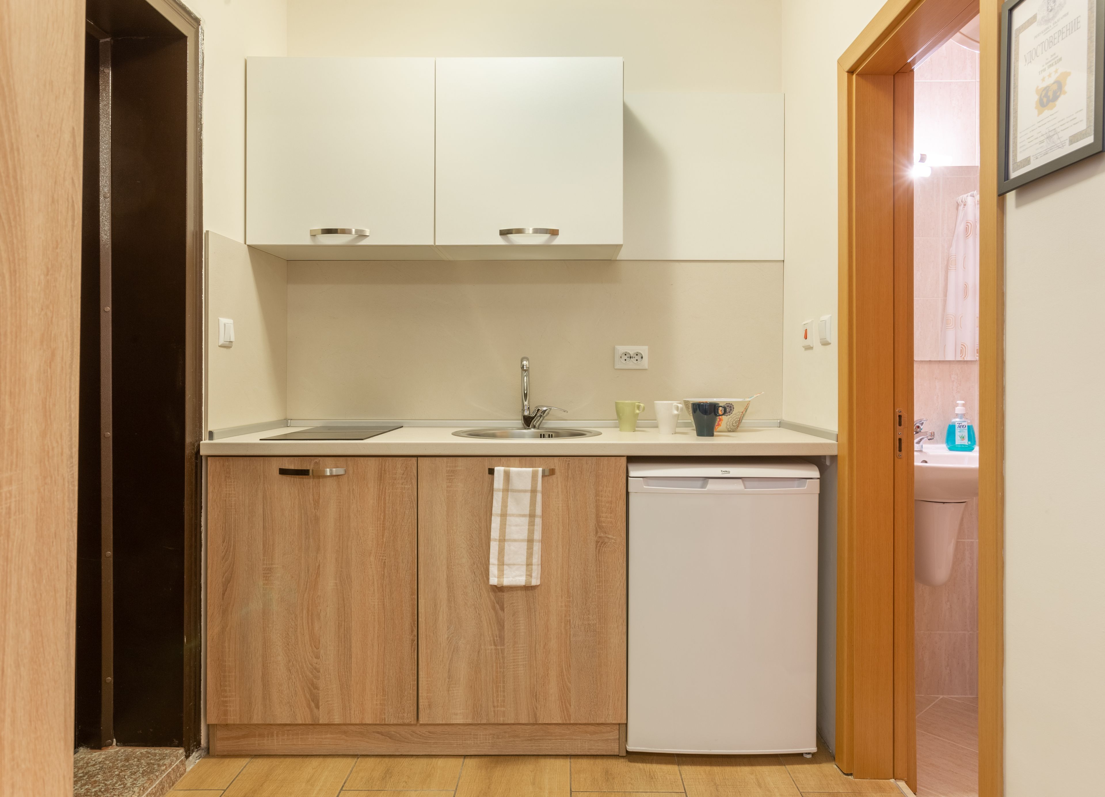 Zweibettzimmer (2 Einzelbetten) — Apartments Flora Burgas (2)