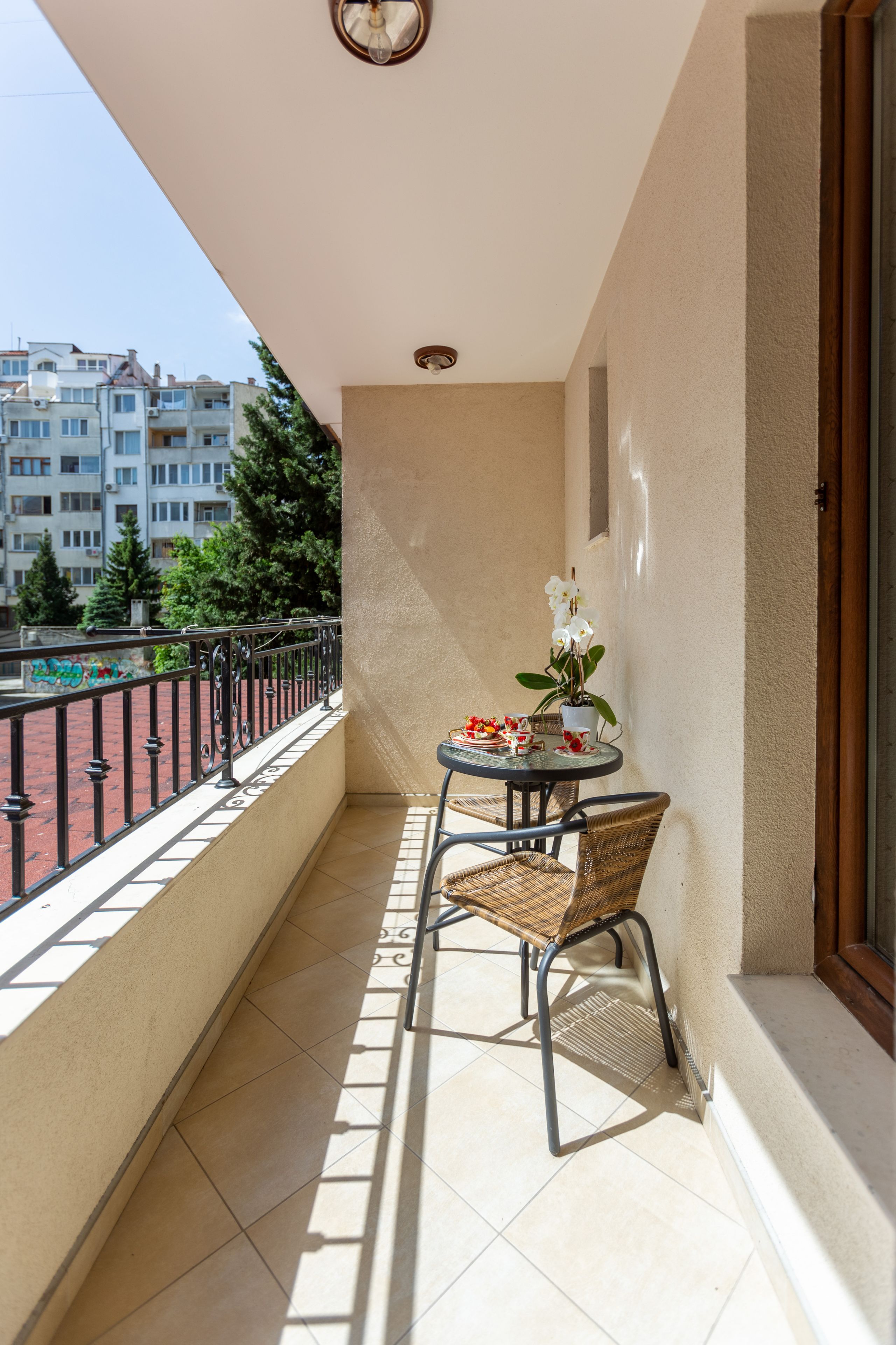 Tomannsrom (2 enkeltsenger) — Apartments Flora Burgas (1)