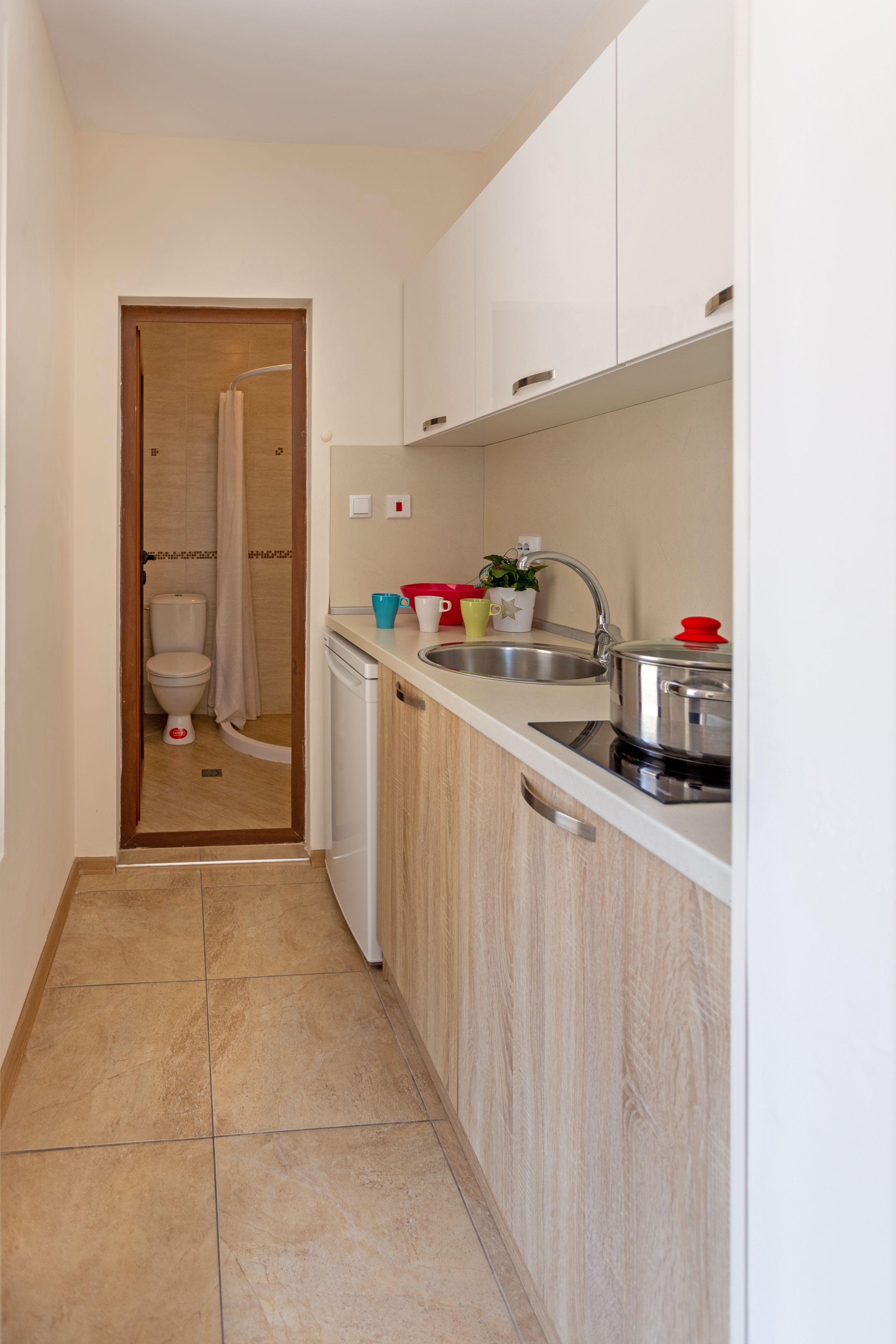 Tomannsrom (2 enkeltsenger) — Apartments Flora Burgas (3)